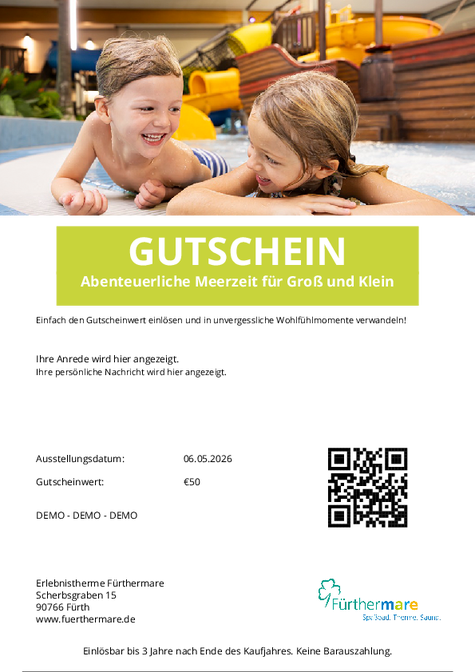 Gutschein-Design 2 auswählen