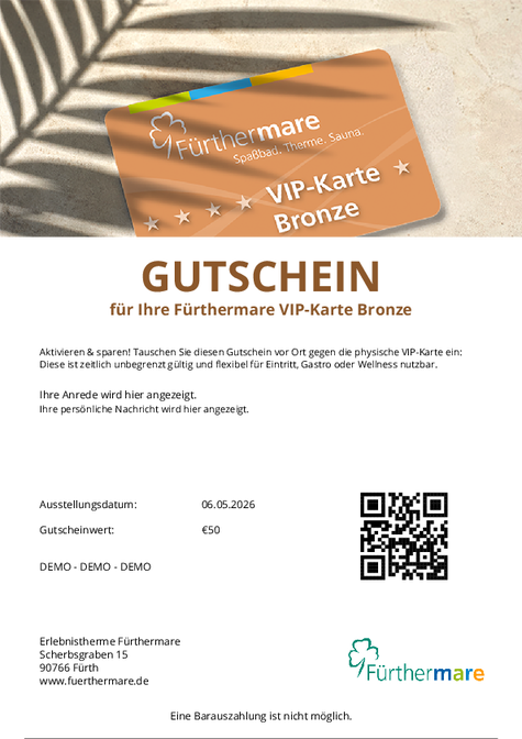 Gutschein-Design 3 auswählen