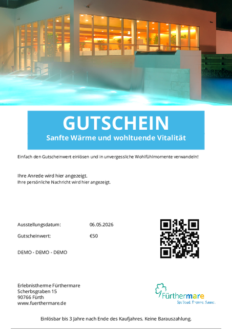 Gutschein-Design 6 auswählen